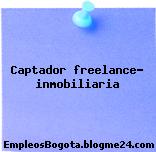 CAPTADOR FREELANCE- INMOBILIARIA