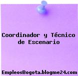 Coordinador y Técnico de Escenario