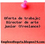 Oferta de trabajo: Director de arte junior (Freelance)