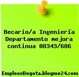 Becario/a Ingeniería Departamento mejora continua 08343/686