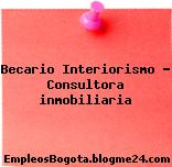 Becario Interiorismo – Consultora inmobiliaria