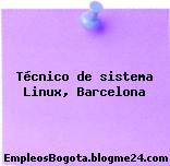Técnico de sistema Linux, Barcelona