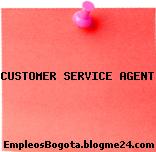 CUSTOMER SERVICE AGENT
