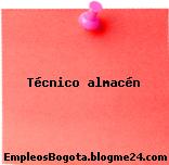 Técnico almacén
