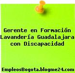Gerente en Formación Lavandería Guadalajara con Discapacidad